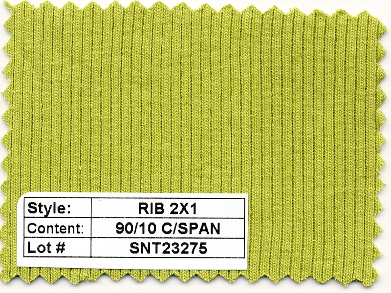 Rib 2x1 Cotton Spandex